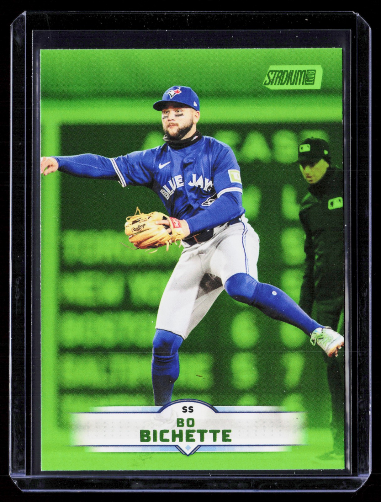 2025 Stadium Club #124 Bo Bichette Lime Green