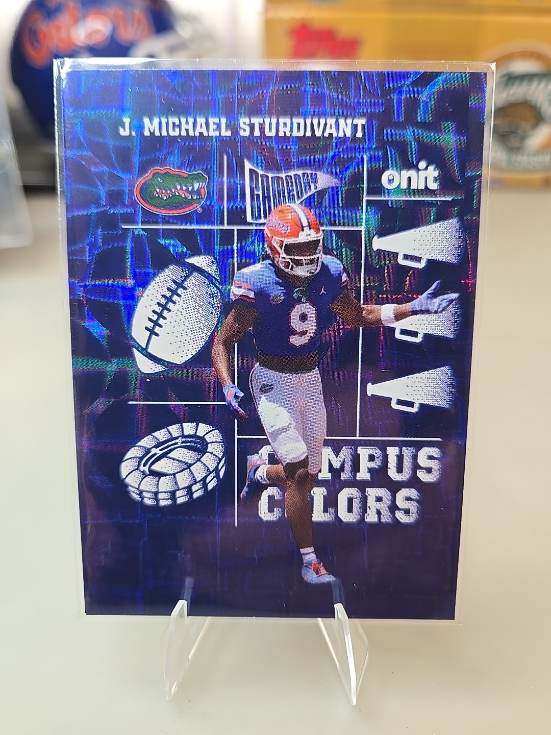 2025 ONIT Gators Set J. Michael Sturdivant Holographic Parallel UDFA Packers