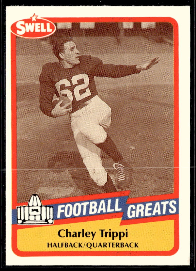 1989 Swell Greats Charley Trippi #58 Chicago Cardinals