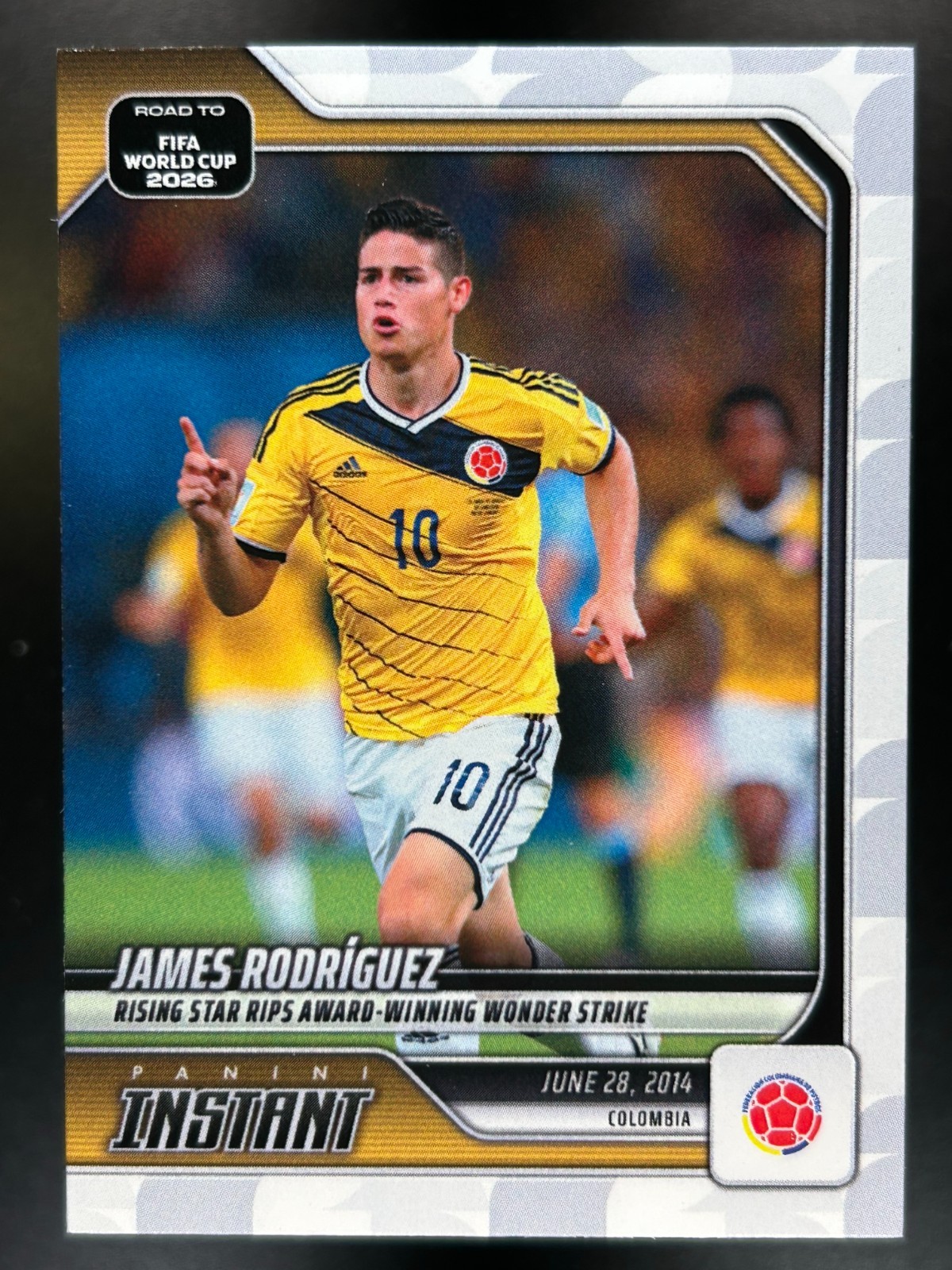 James Rodriguez 2026 Panini Instant Road To FIFA World Cup #11 Colombia PR: 263