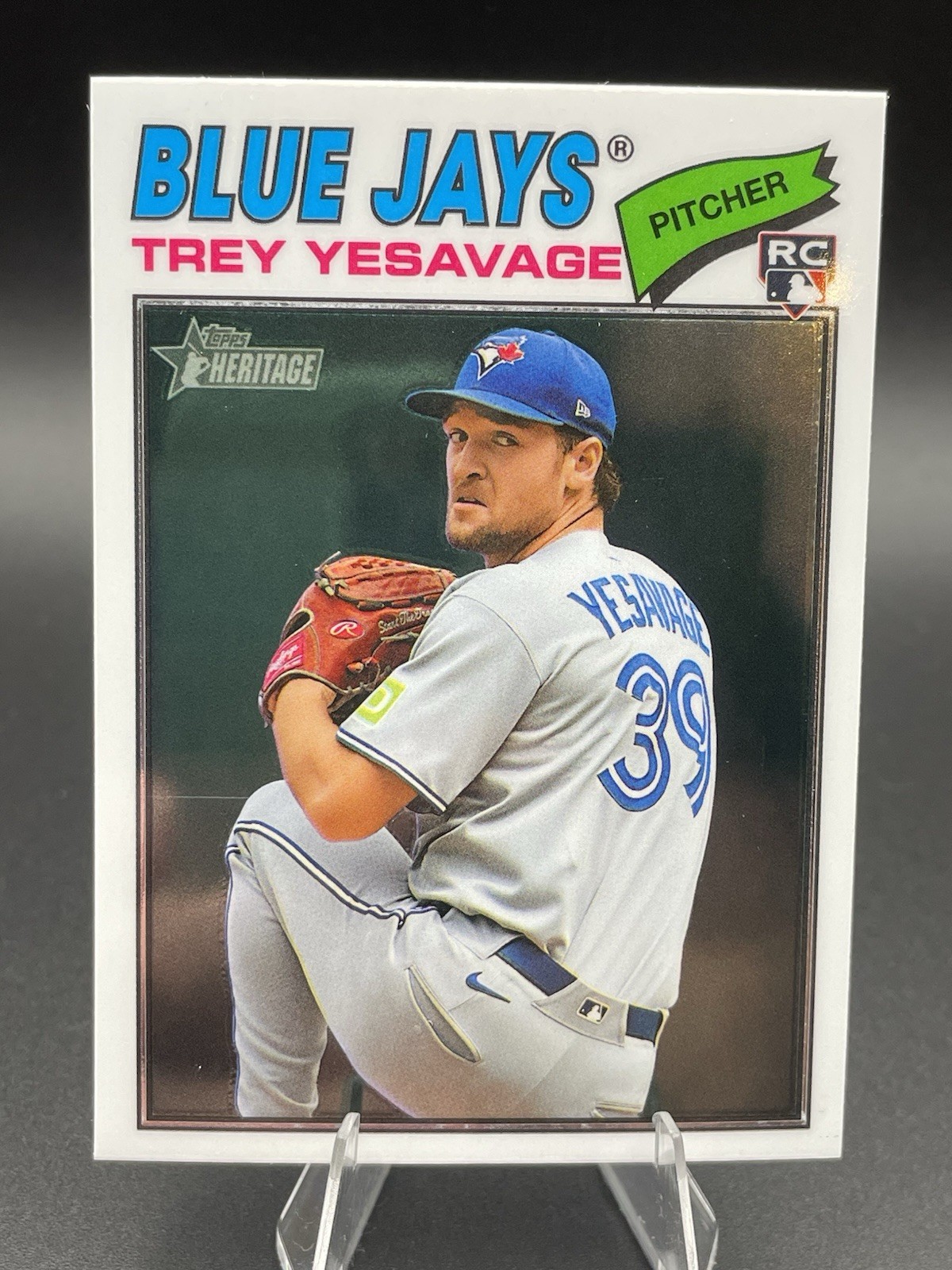 2026 Topps Heritage – Trey Yesavage #245 Chrome (RC)