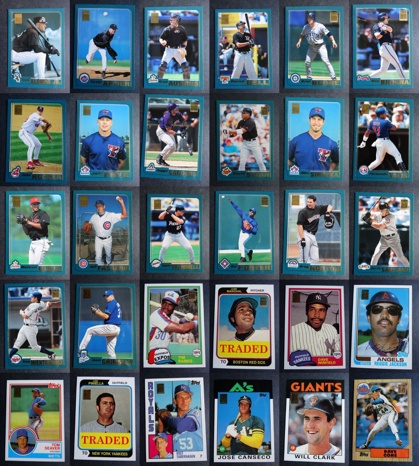 2001 Topps Traded Baseball Cards Complete Your Set You U Pick From List 1T-132T