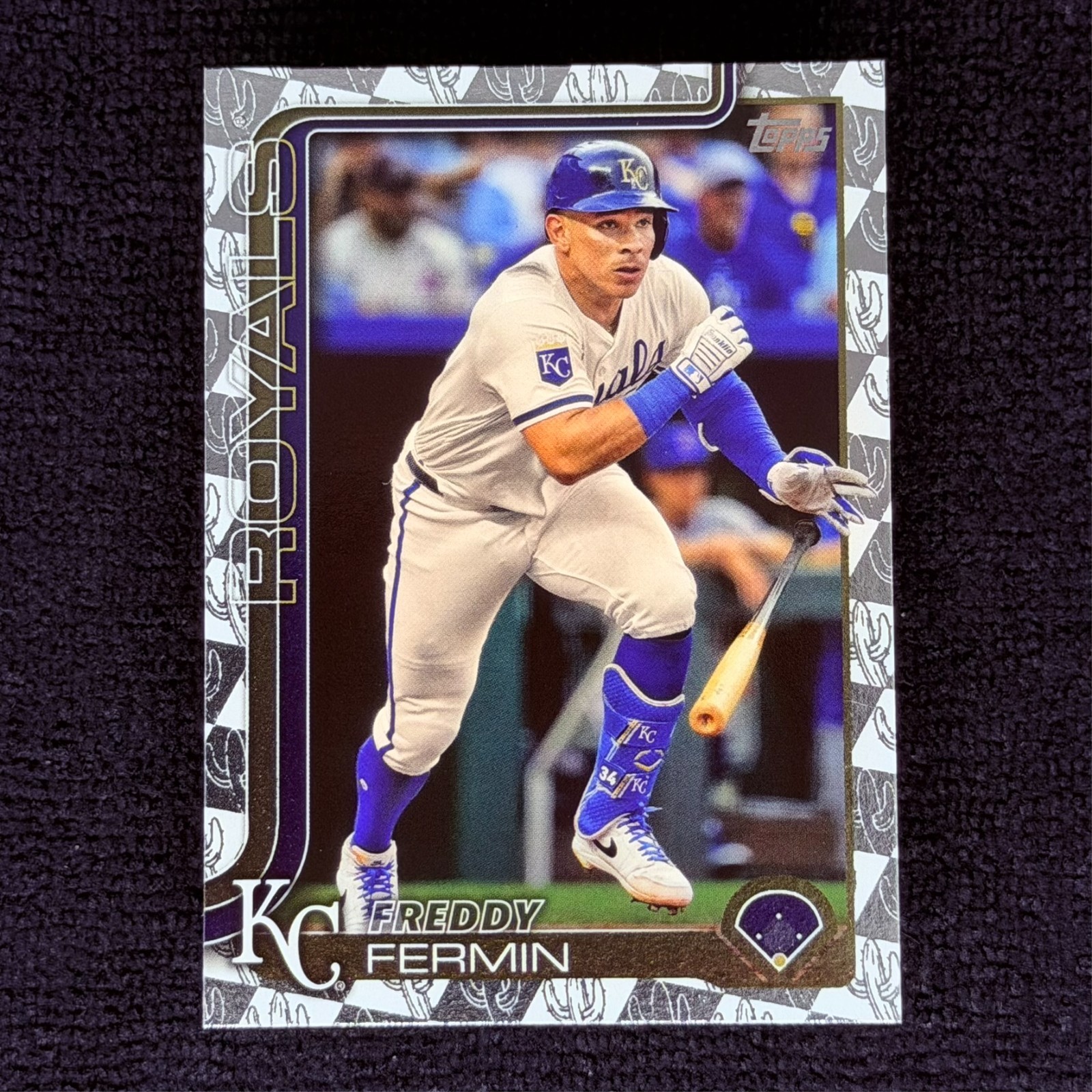 Freddy Fermin – 2025 Topps Series 1 – Royals – #346 – Spring Training Cactus