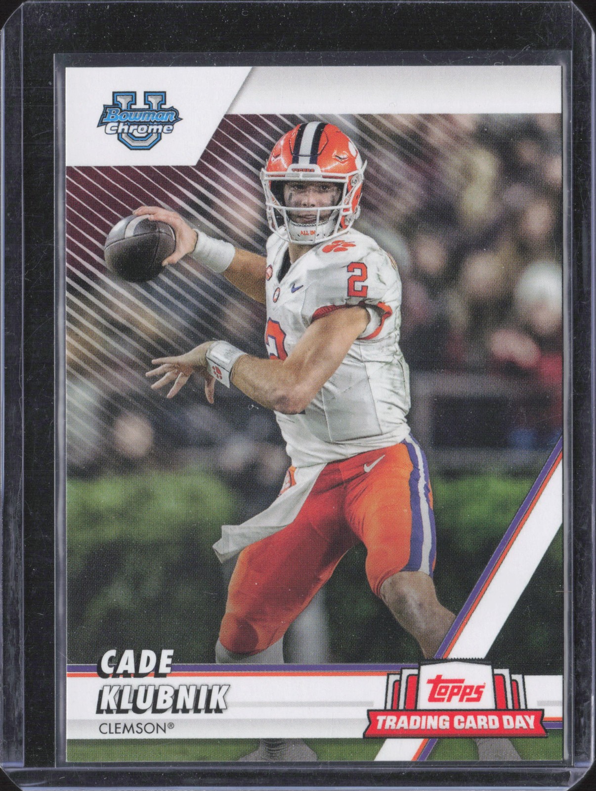 2024 Topps Bowman U Trading Card Day CADE KLUBNIK #NTCD-BF14 EX