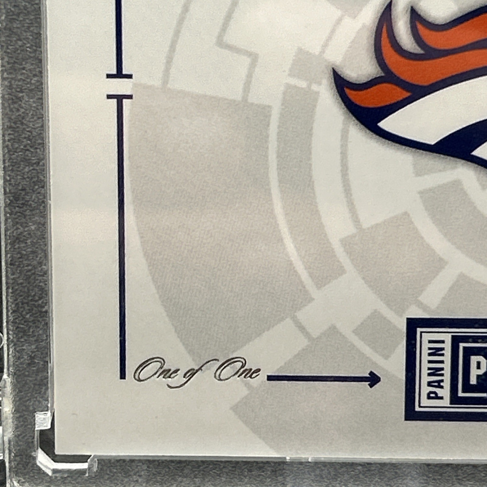 2016 Panini Playbook Rookie Jumbo Memorabilia Booklets Paxton Lynch 1/1 RC