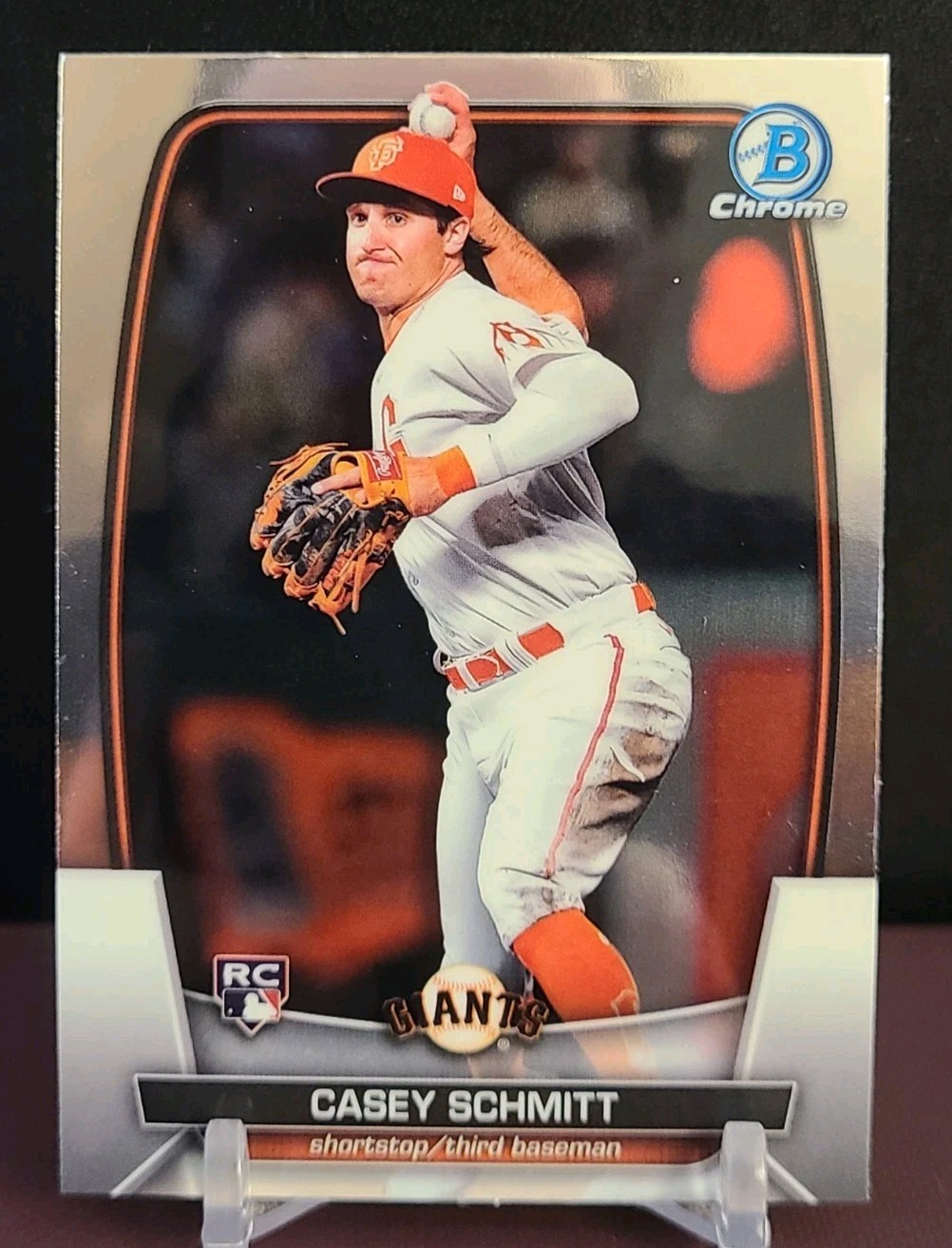 2023 Bowman Chrome Casey Schmitt #38 RC