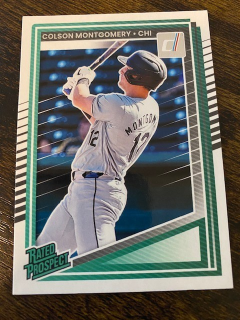 Colson Montgomery – 2025 Donruss – Rated Rookie – #139 – Chicago White Sox