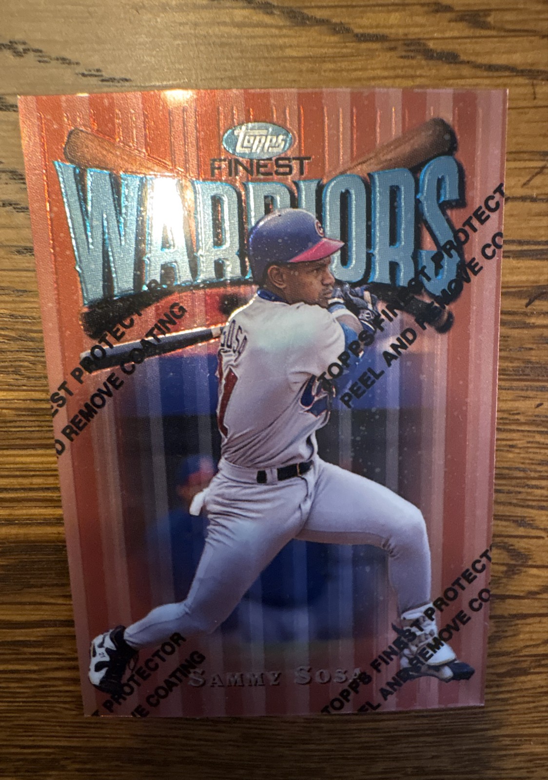 1997 Topps Finest – Common – Bronze Sammy Sosa #20