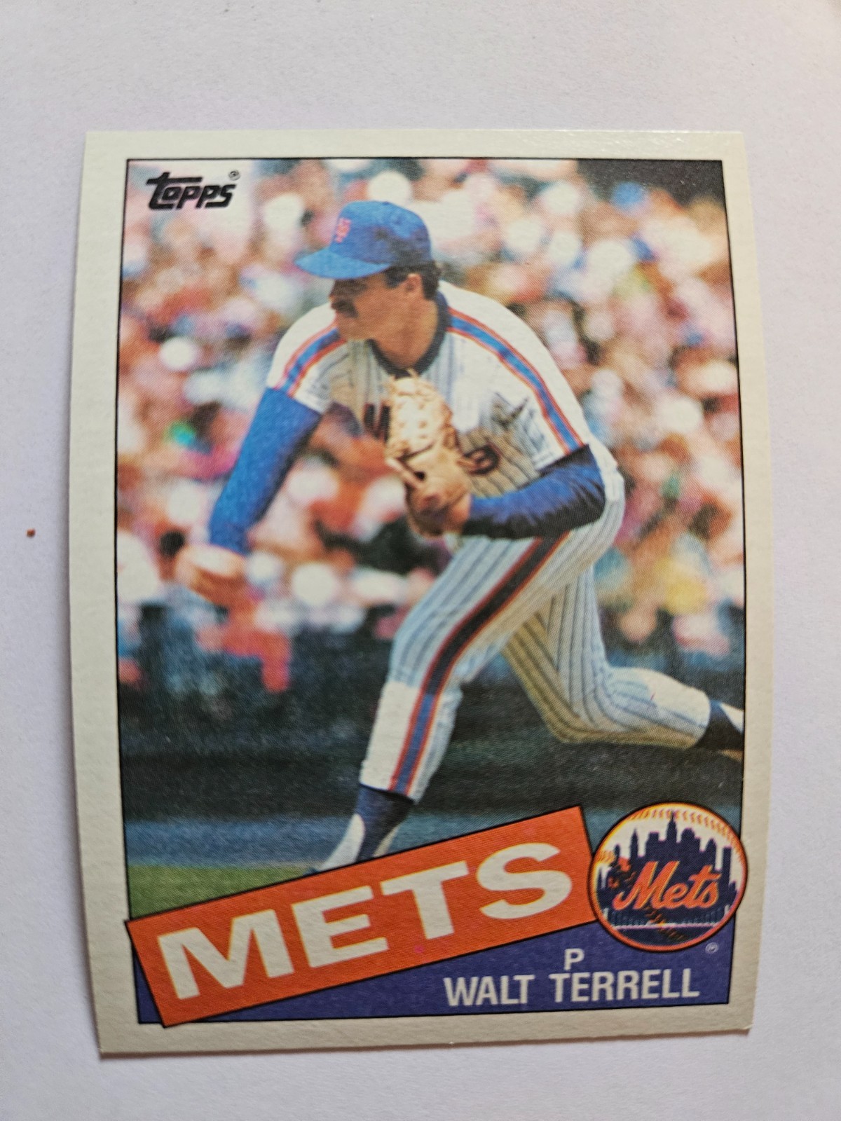 1985 TOPPS WALT TERRELL #287 NM