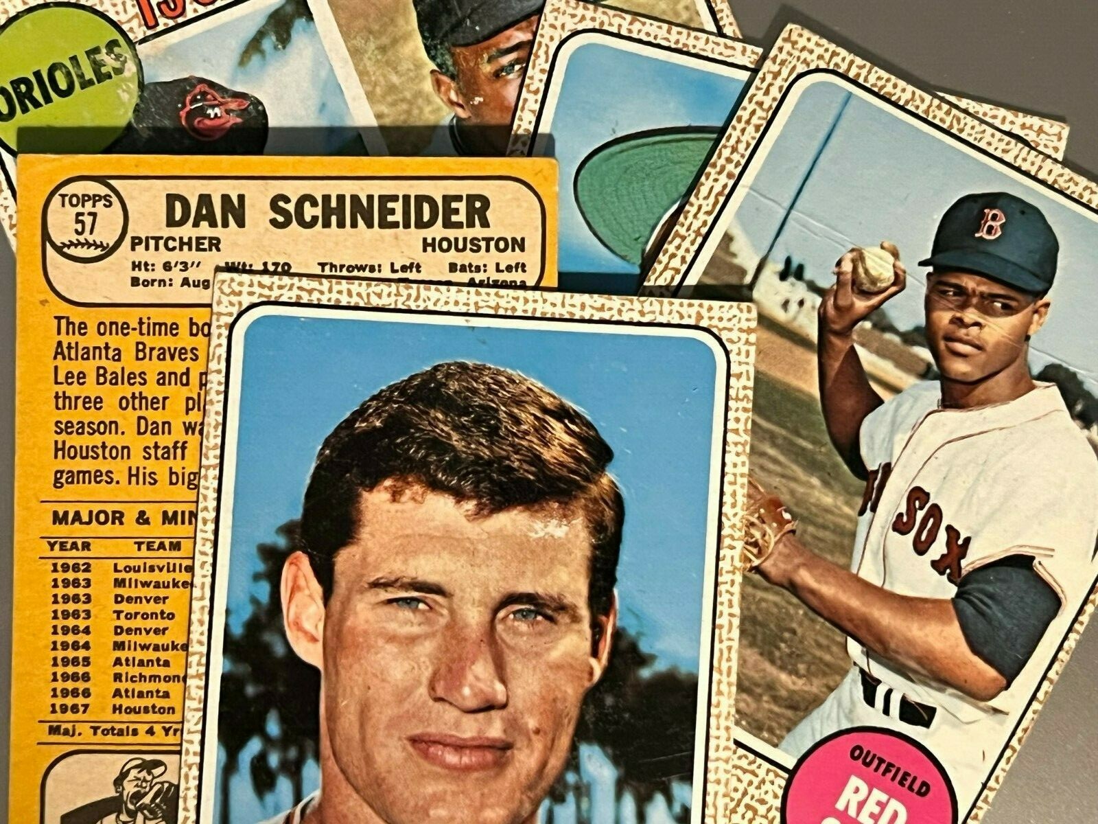 1968 Topps Baseball Singles — Pick Your Card – 99 Cents Each