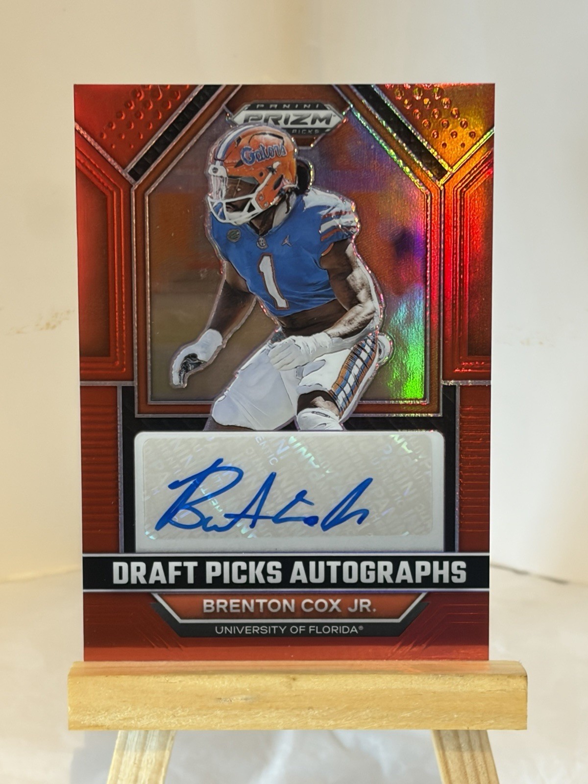 2023 Panini Prizm Draft Picks Autographs Red Prizm #DPA-BRC…167/199