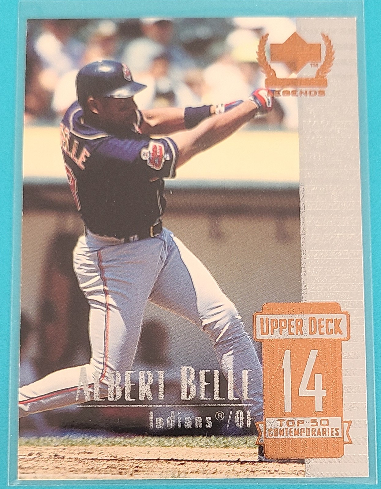 1999 Upper Deck Century Legends #64 Albert Belle BASEBALL Card N7