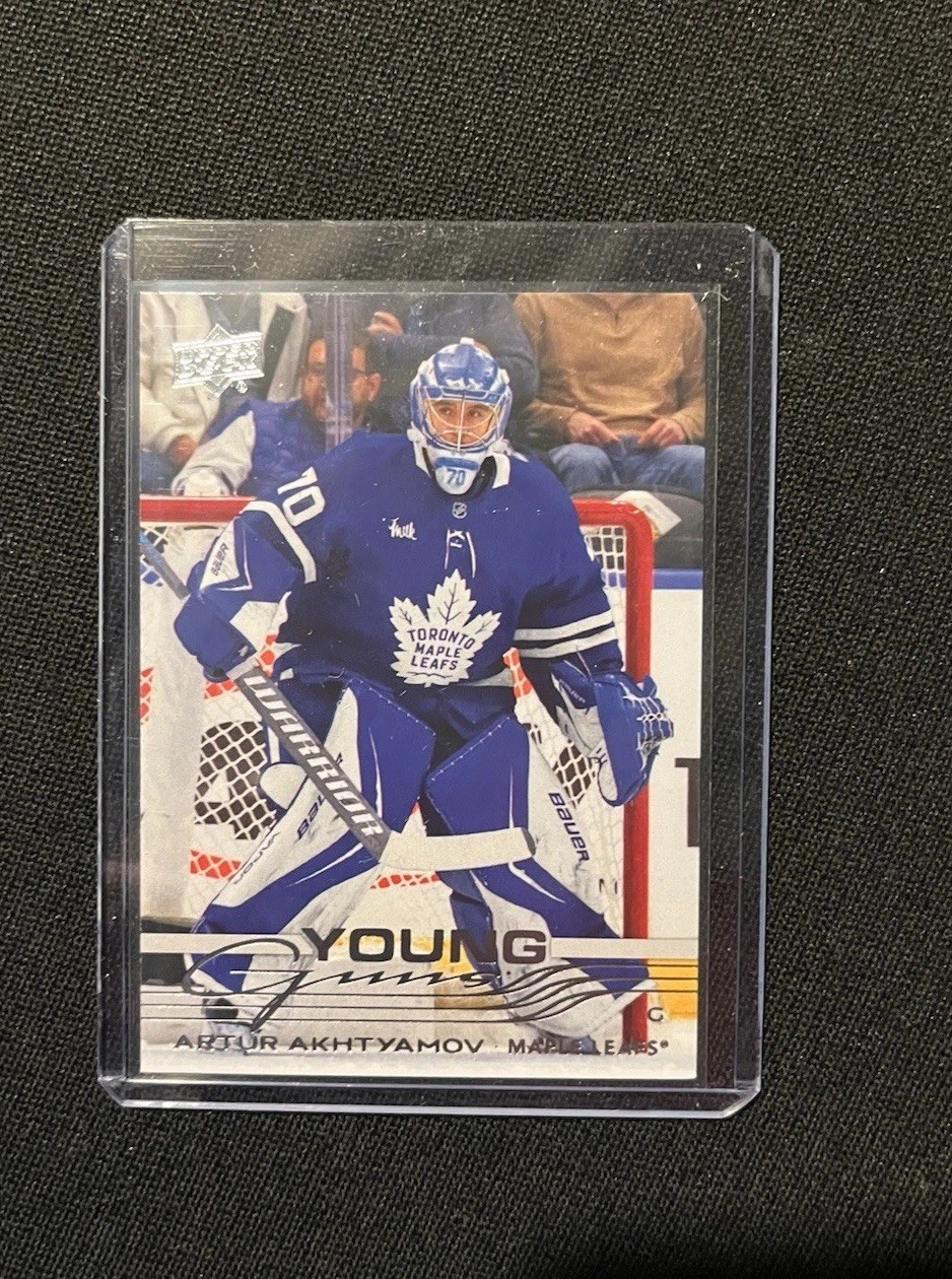 Artur Akhtyamov 2025-26 Upper Deck Extended Series Young Guns RC #722