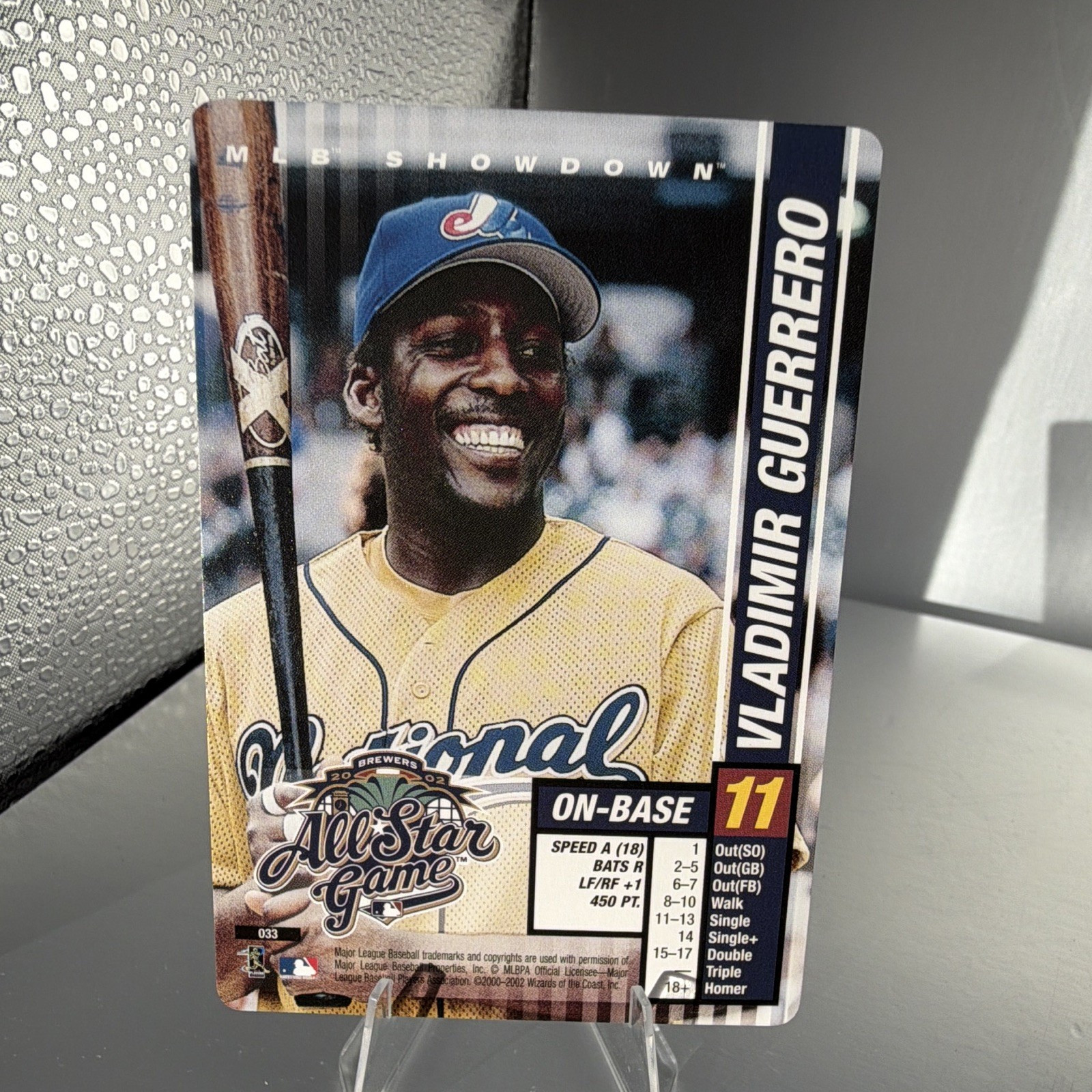 Wizards of the Coast 2002 MLB Showdown All-Star Game Vladimir Guerrero #033
