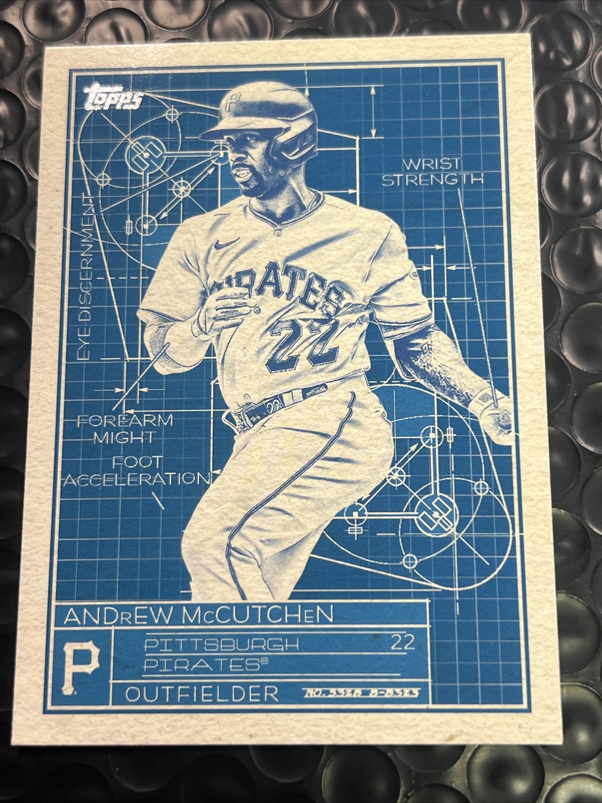 2024 Topps Series 1 Andrew McCutchen Superstar Blueprint #SB-22 Pirates