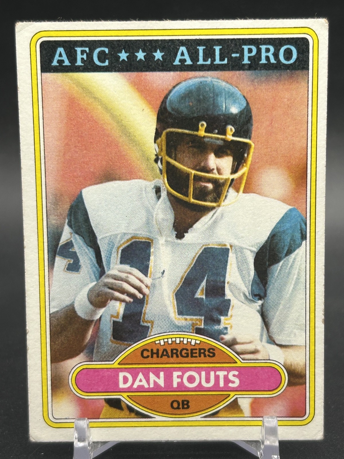 1980 Topps – Dan Fouts #520