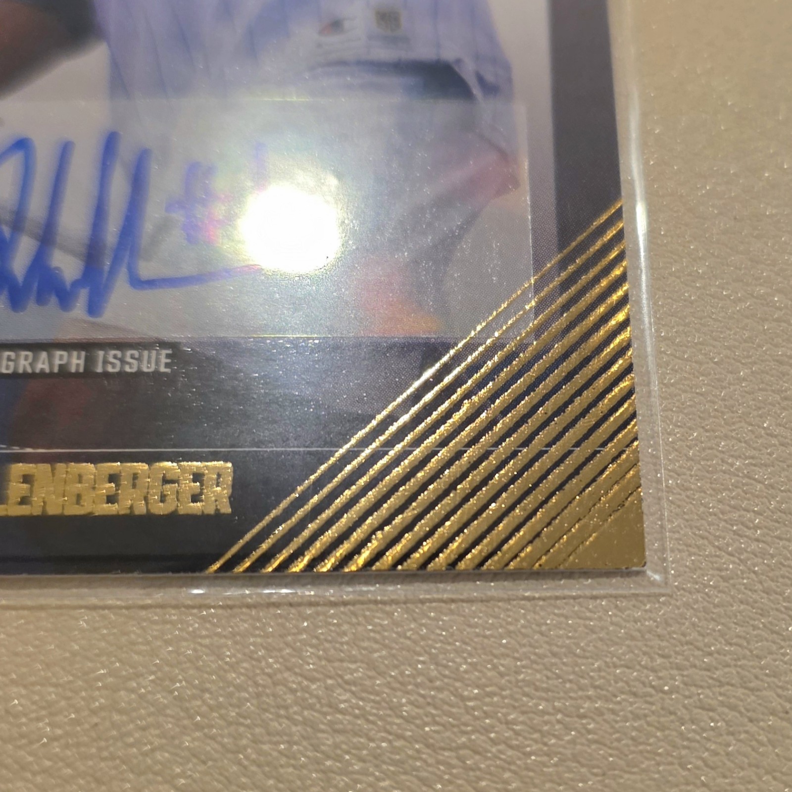 2026 PLL Fieldside Lacrosse II Connor Shellenberger MVP Gold Auto 1/1