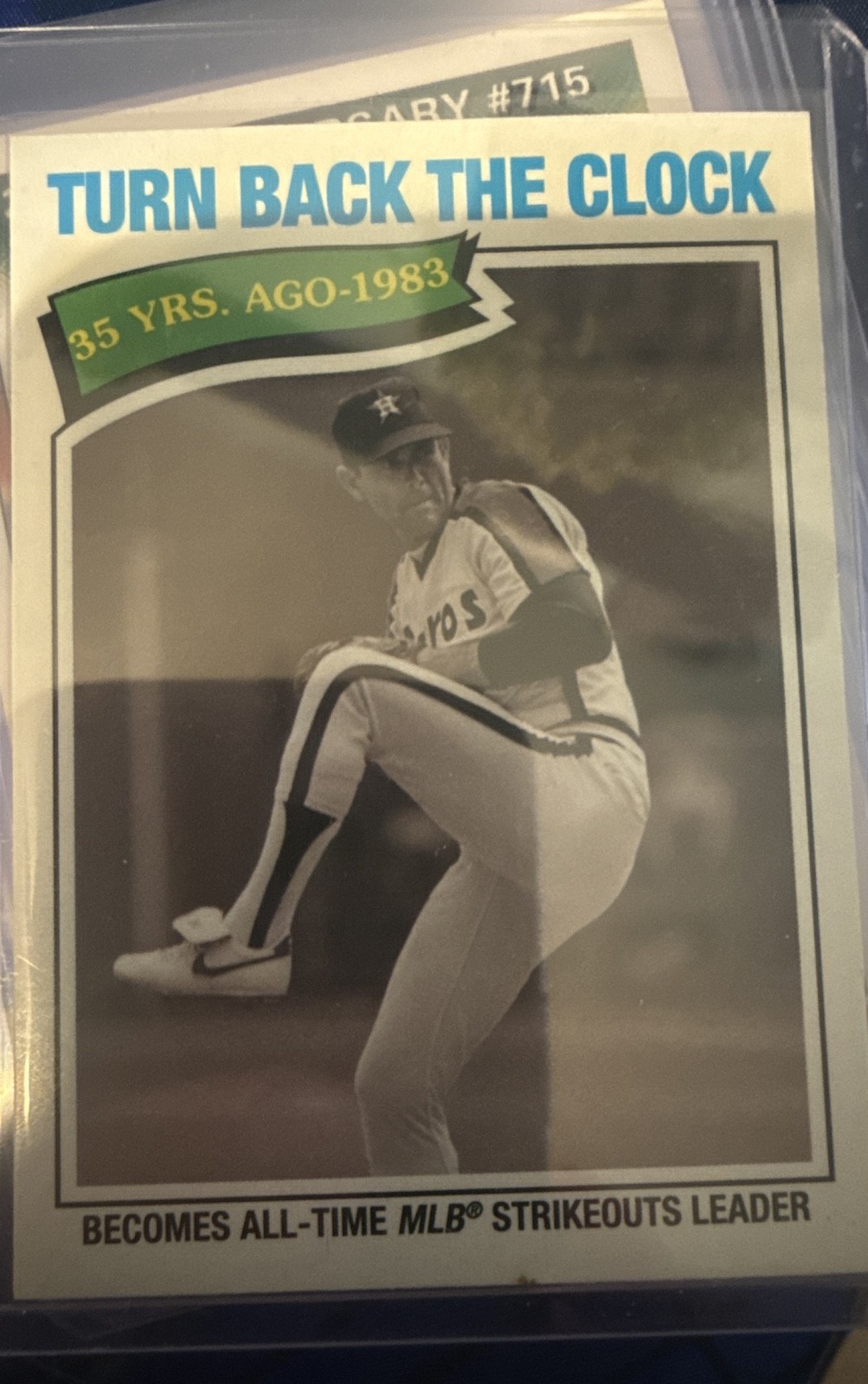 2018 Topps Archives – 1977 Turn Back the Clock Design Nolan Ryan #317