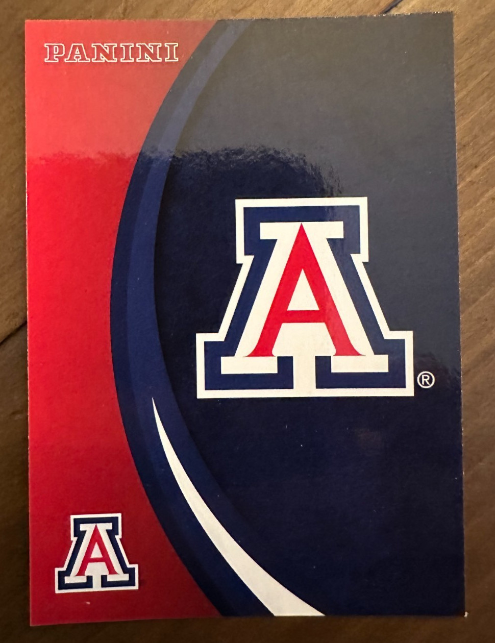 2016 Panini Collegiate ARIZONA WILDCATS Logo card # 6