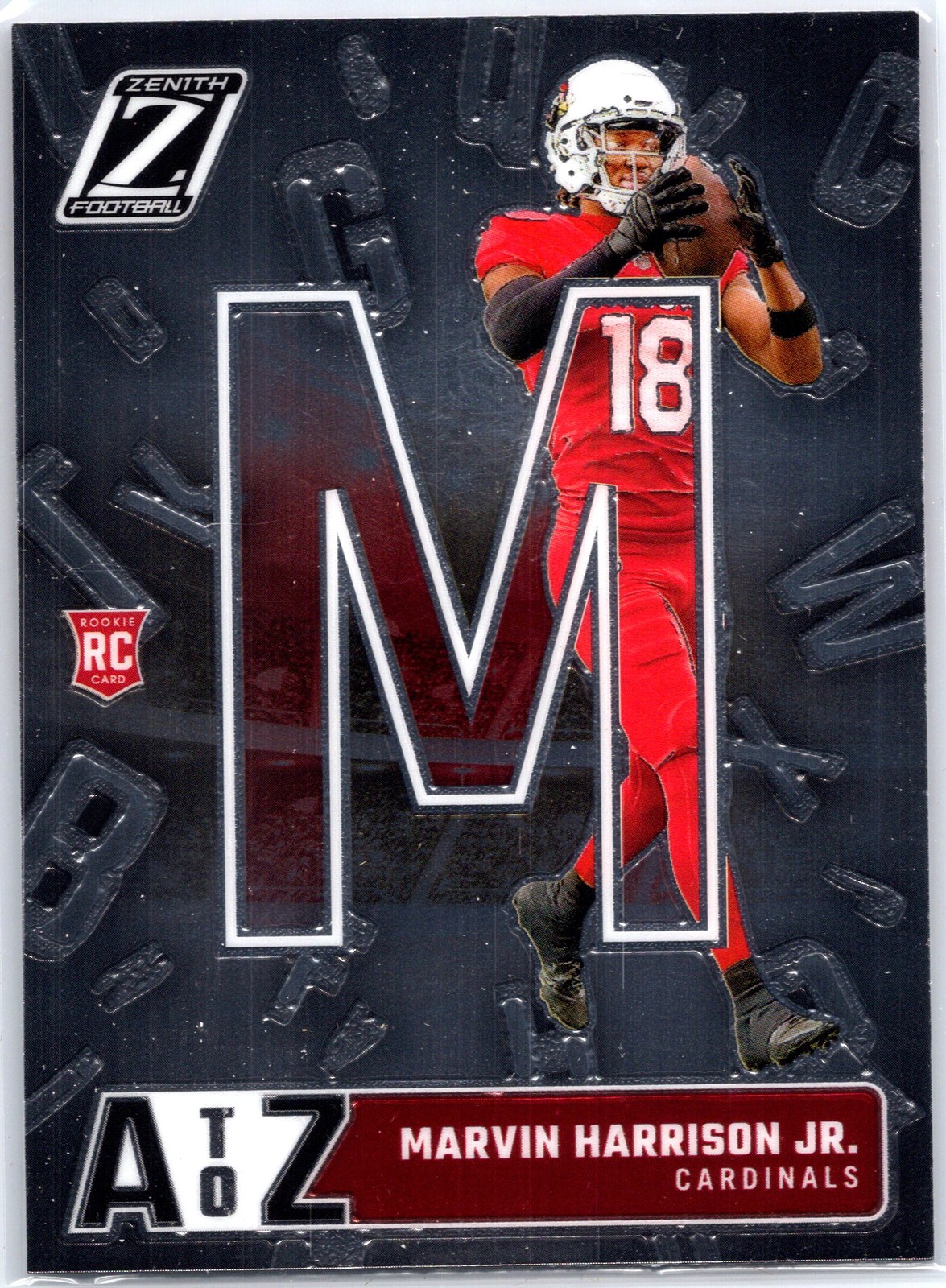 2024 Panini Zenith #13 Marvin Harrison Jr. A to Z