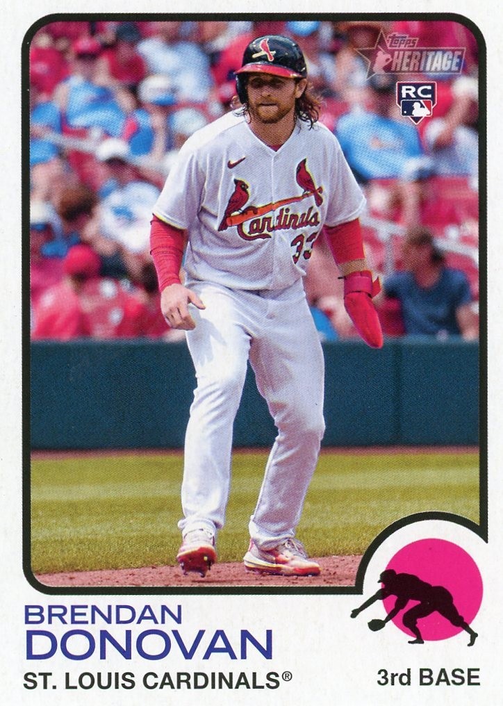 2022 Heritage High Number ST. LOUIS CARDINALS BASE #501-700 Team Set (6 cards)
