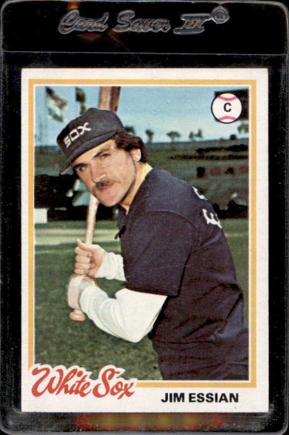 1978 Topps #98 Jim Essian Chicago White Sox – Nice Card