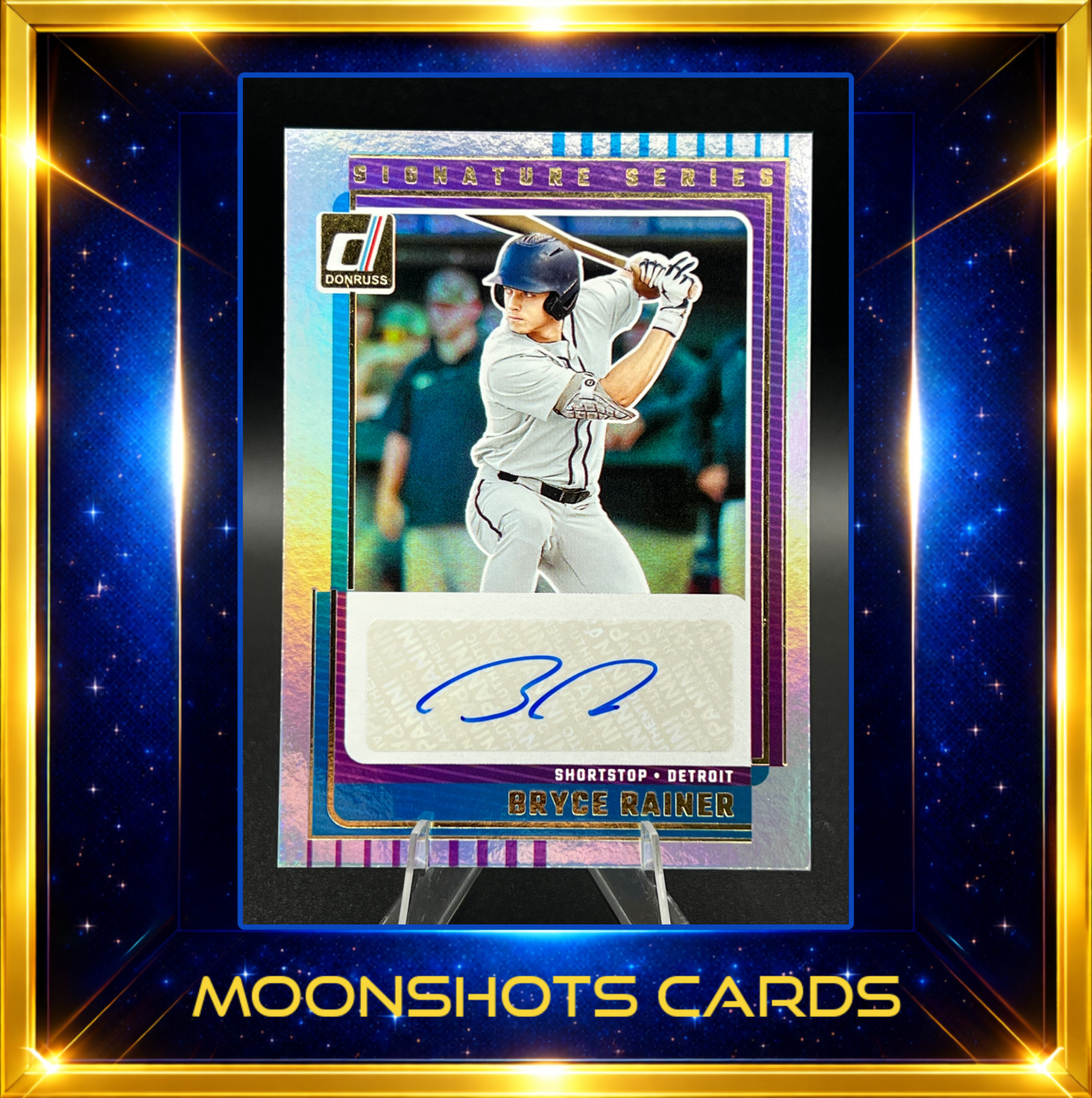 2025 Donruss Signature Series Bryce Rainer Auto – Tigers