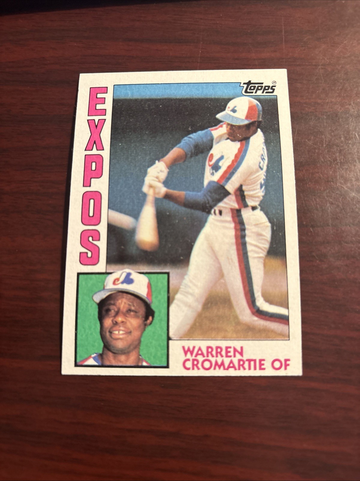 1984 Topps – Warren Cromartie #287 Montreal Expos NM-MINT